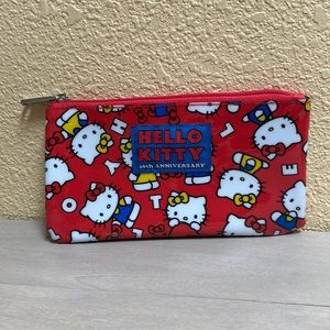 Hello Kitty 40th Anniversary Cosmetic/pencil bag